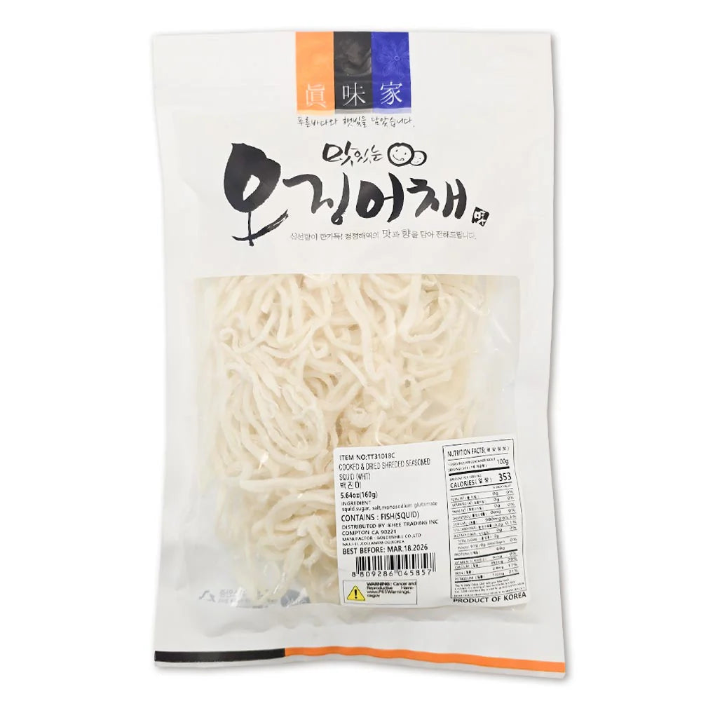 金山 鱿鱼丝(白真味)(160g)